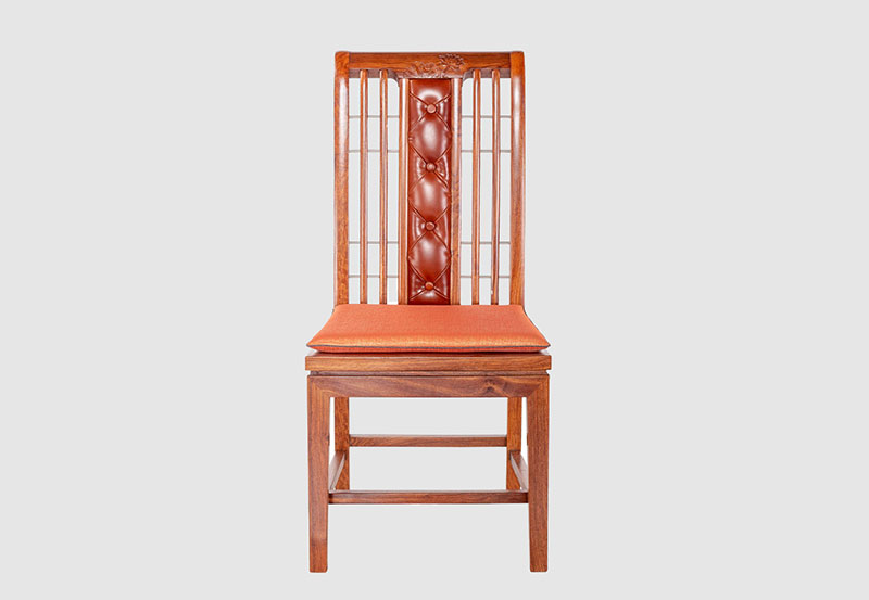 金华芙蓉榭中式实木餐椅效果图