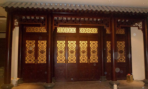 金华传统仿古门窗浮雕技术制作方法